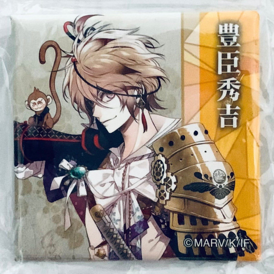 Sengoku Night Blood - Toyotomi Hideyoshi - Square Badge Collection Oda Gun & Toyotomi Gun