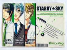 Cargar imagen en el visor de la galería, Starry☆Sky - Kanakubo Homare, Kinose Azusa &amp; Miyaji Ryuunosuke - Mini Shitajiki B
