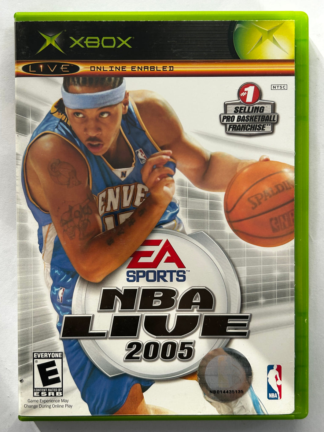 NBA Live 2005 - Xbox Classic - NTSC - Box & Manual