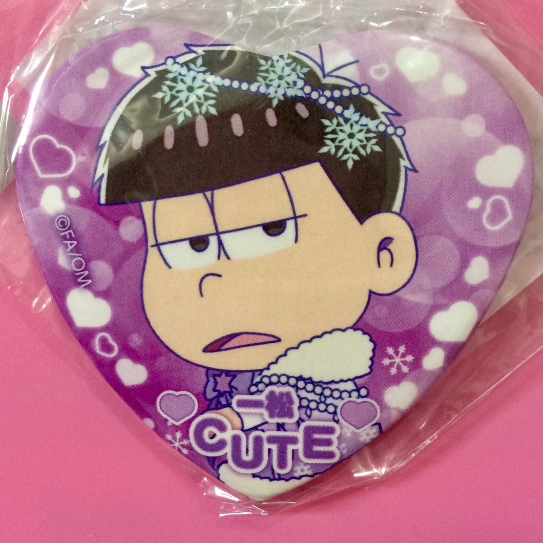 Eiga no Osomatsu-san - Matsuno Ichimatsu - Heart Badge Collection Akiba Ichi Special