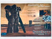 Load image into Gallery viewer, Star Craft: Brood War Expansion Set - PC - Original Vintage Advertisement - Print Ads - Laminated A3 Poster
