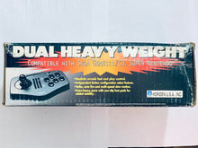 Cargar imagen en el visor de la galería, HORI Fighting Stick / Heavy Weight Dual Controller - Sega Genesis / CD / SNES - Arcade Joystick - Vintage - CIB - US ver. (HDJ-07)

