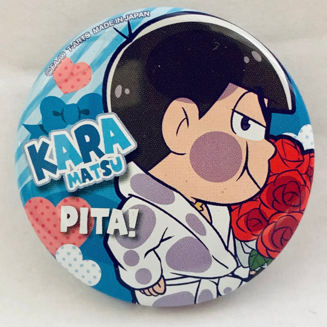 Osomatsu-san - Matsuno Karamatsu - Pita! Deforme Heart Gift Pack Can Badge