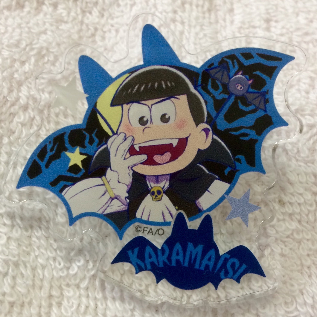 Osomatsu-san - Matsuno Karamatsu - Acrylic Badge - Halloween ver.