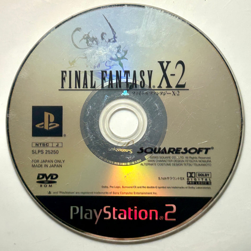 Final Fantasy X-2 - PlayStation 2 - PS2 / PSTwo / PS3 - NTSC-JP - Disc (SLPS-25250)