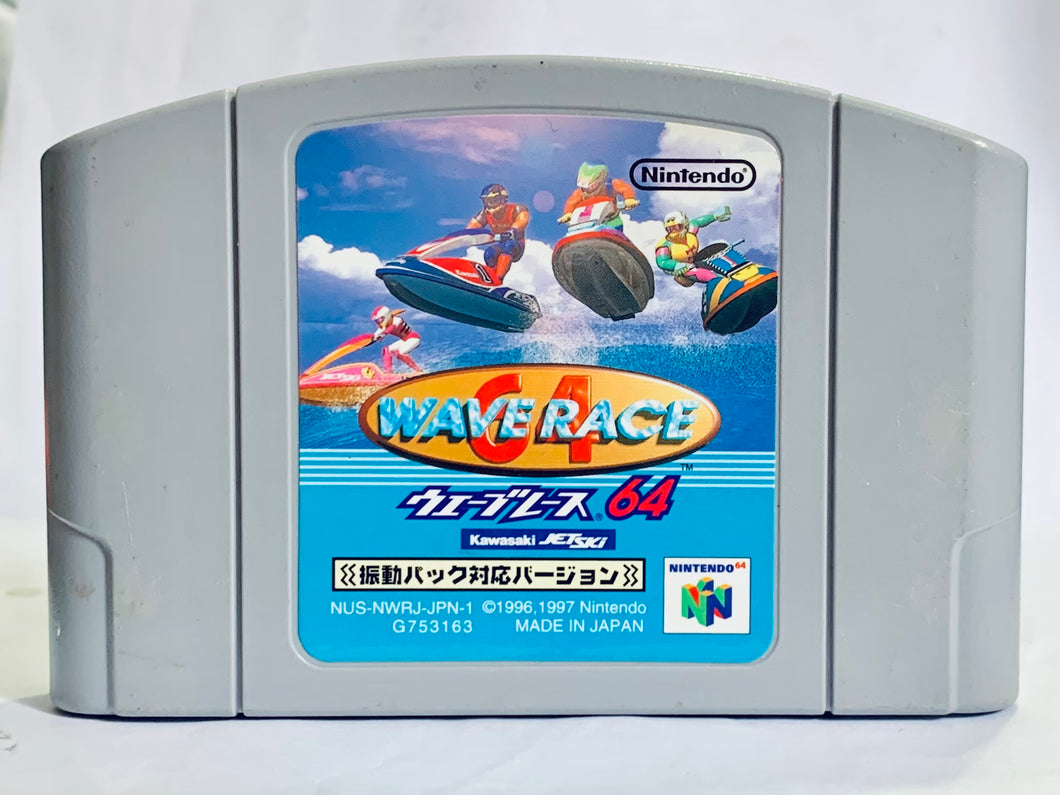 Wave Race 64: Kawasaki Jet Ski (Rumble Pak Version) - Nintendo 64 - N64 - Japan Ver. - NTSC-JP - Cart (NUS-NWRJ-JPN-1)