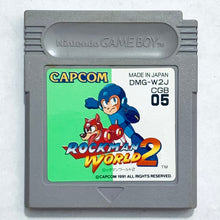 Cargar imagen en el visor de la galería, RockMan World 2 - GameBoy - Game Boy - Pocket - GBC - GBA - JP - Cartridge (DMG-W2J-JPN)
