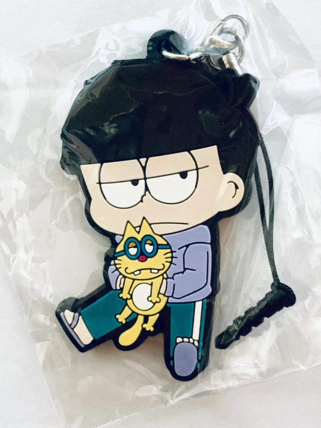 Osomatsu-san - ESP Nyanko - Matsuno Ichimatsu - Petanko Trading Rubber Strap