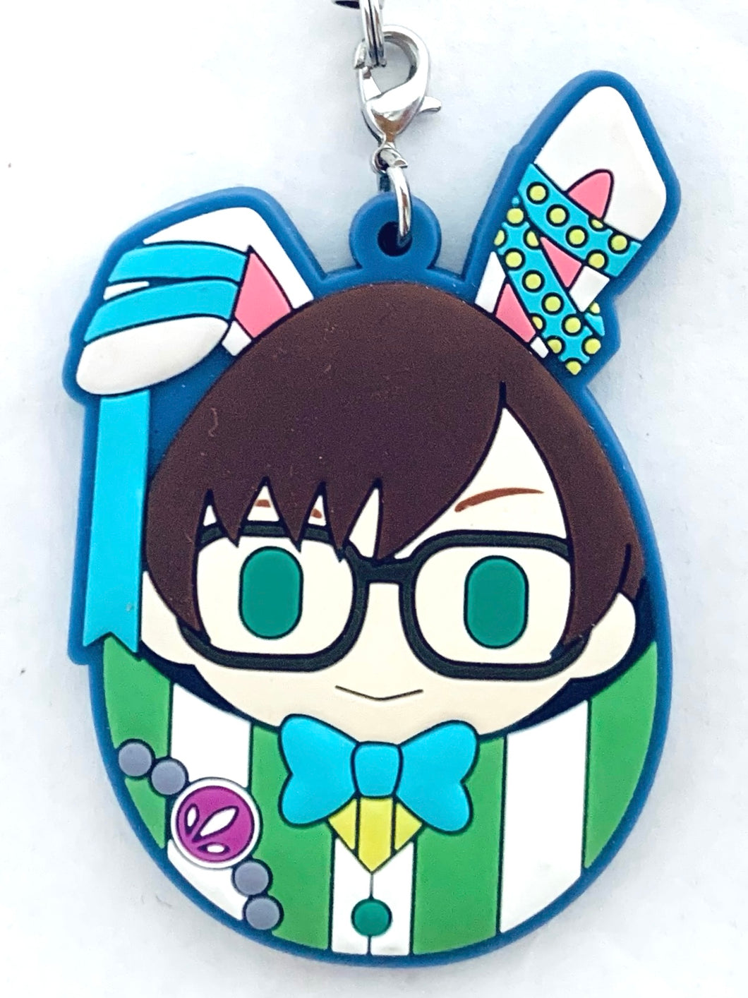 B-Project - Sekimura Mikado - Easter Egg Love Bust Rubber Strap - HAPPY SUMMER EASTAR