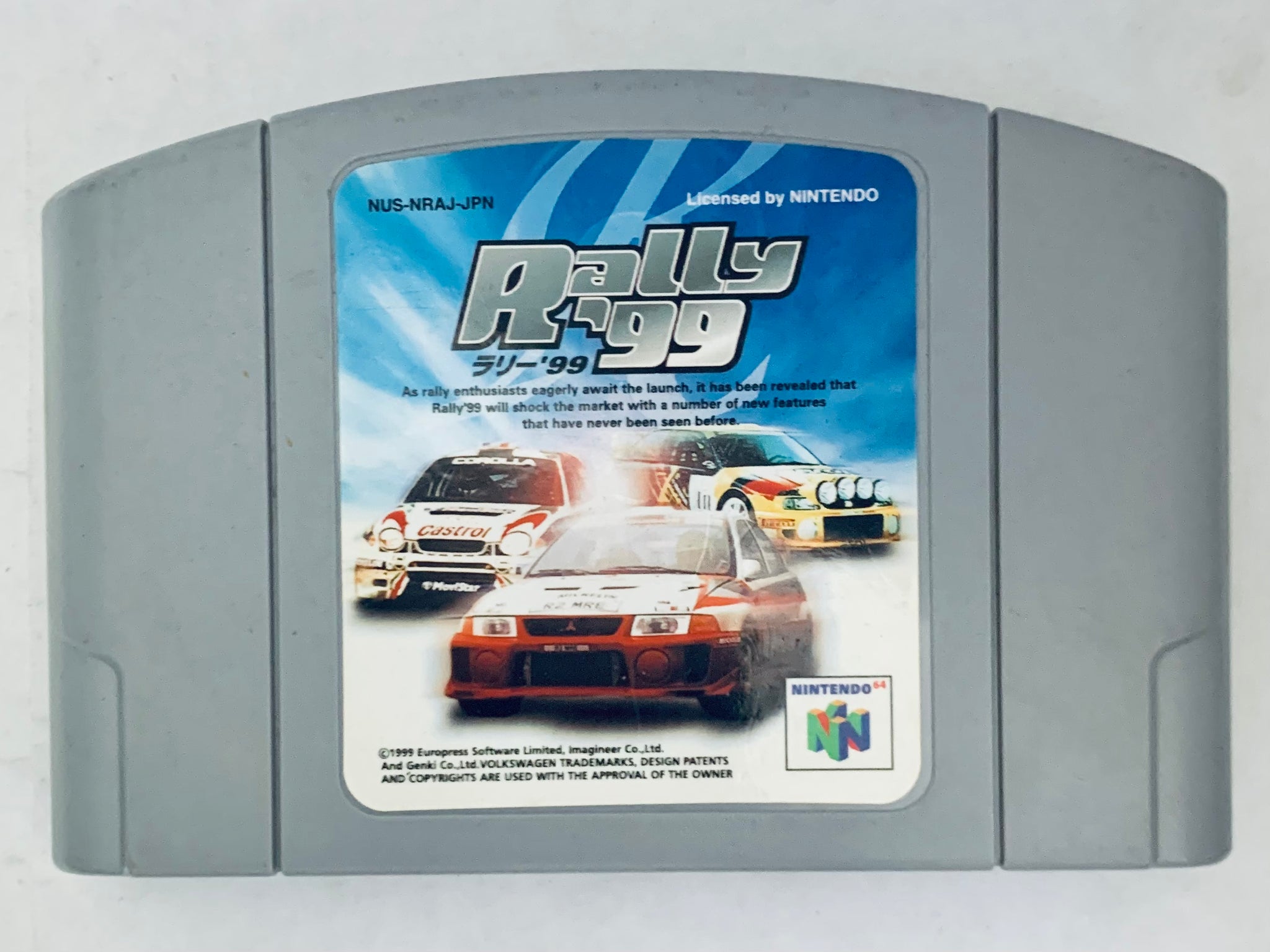N64 V Rally Racing Nintendo 64 Rally