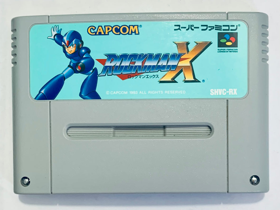 RockMan X - Super Famicom - SFC - Nintendo - Japan Ver. - NTSC-JP - Cart (SHVC-RX)