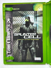 Load image into Gallery viewer, Tom Clancy&#39;s Splinter Cell - Xbox Classic / 360 - NTSC - CIB (510130-CVR)
