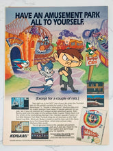 Cargar imagen en el visor de la galería, Tiny Toon Adventures 2: Trouble in Wackyland - NES - Original Vintage Advertisement - Print Ads - Laminated A4 Poster
