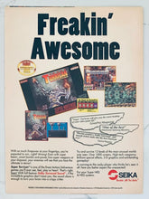 Cargar imagen en el visor de la galería, Super Turrican / Speed Racer - SNES - Original Vintage Advertisement - Print Ads - Laminated A4 Poster
