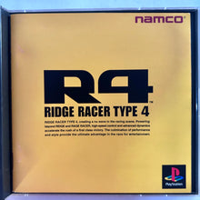 Cargar imagen en el visor de la galería, R4: Ridge Racer Type 4 - PlayStation - PS1 / PSOne / PS2 / PS3 - NTSC-JP - CIB (SLPS-01800~1)
