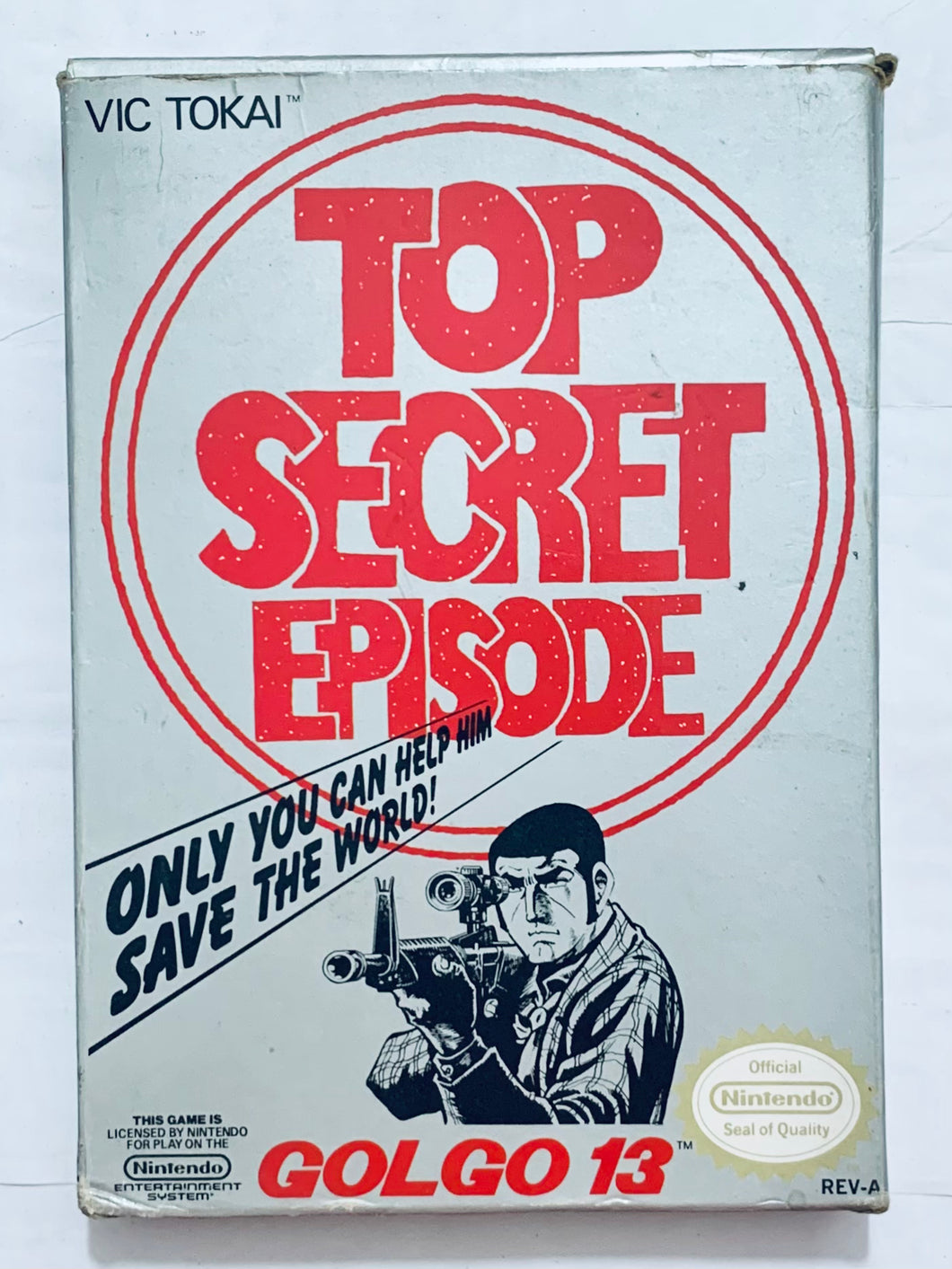 Golgo 13: Top Secret Episode - Nintendo Entertainment System - NES - NTSC-US - Boxed (NES-G3-USA)