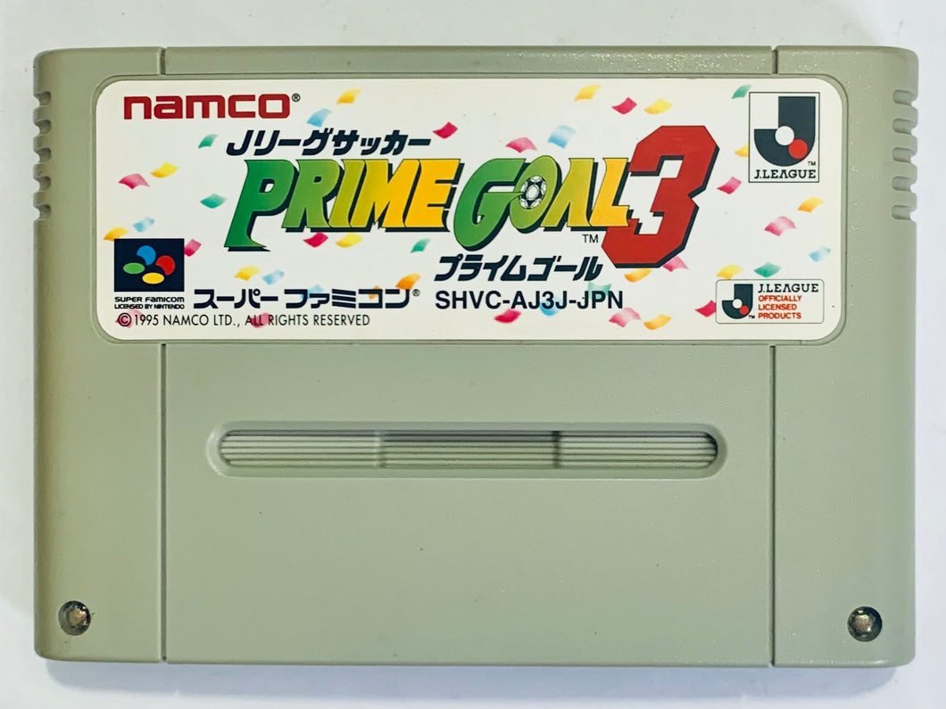 J.League Soccer: Prime Goal 3 - Super Famicom - SFC - Nintendo - Japan Ver. - NTSC-JP - Cart (SHVC-AJ3J-JPN)