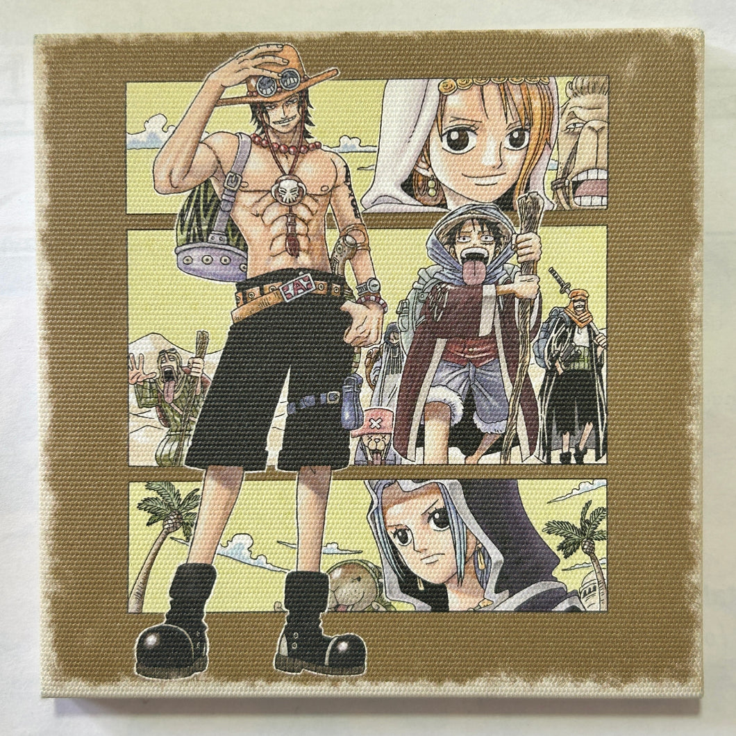 One Piece - Portgas D. Ace - Canvas Board
