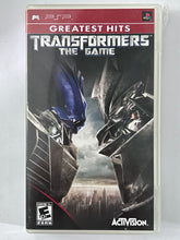 Cargar imagen en el visor de la galería, Transformers: The Game - PSP - PlayStation Portable - NTSC - Box (ULUS-10274GH)
