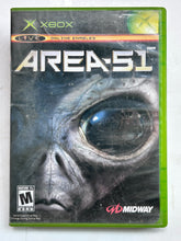 Load image into Gallery viewer, Area 51 - Xbox Classic - NTSC - CIB
