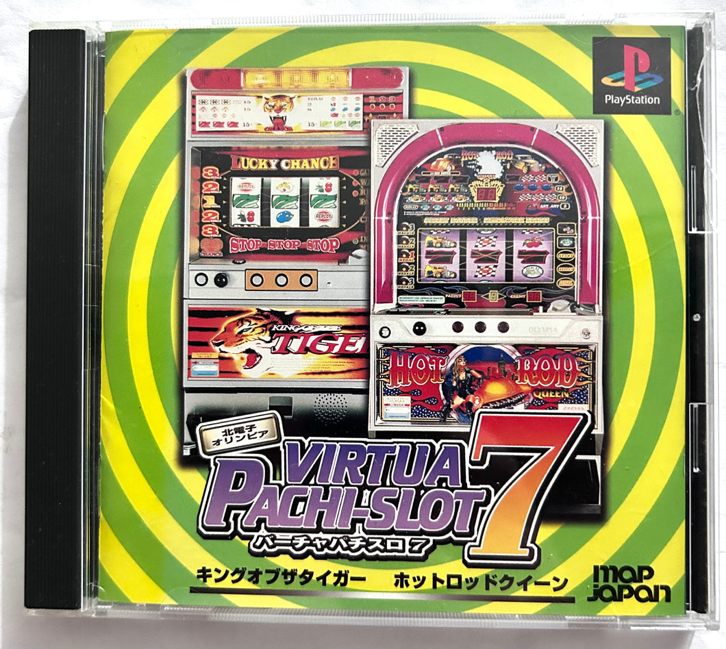 Virtua Pachi-Slot 7 - PlayStation - PS1 / PSOne / PS2 / PS3 - NTSC-JP - CIB (SLPS-02896)