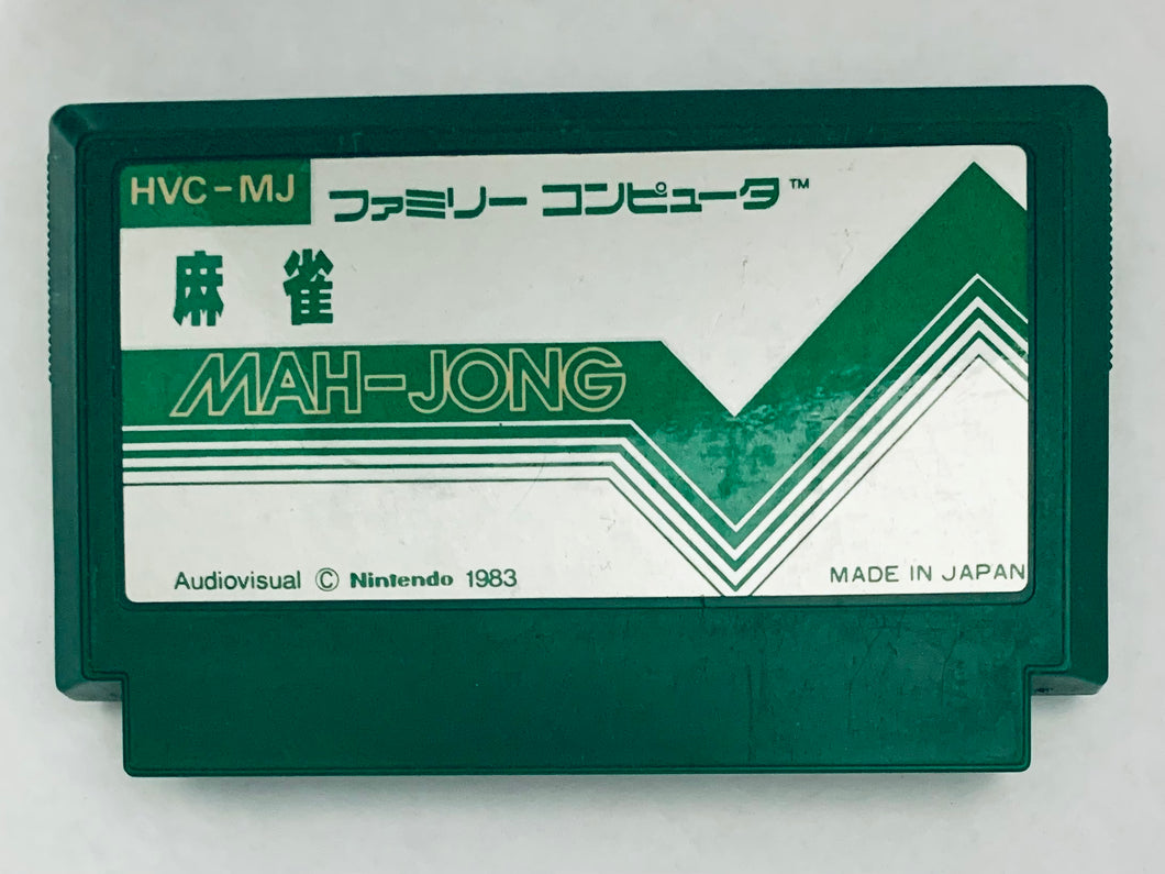 Mahjong - Famicom - Family Computer FC - Nintendo - Japan Ver. - NTSC-JP - Cart (HVC-MJ)