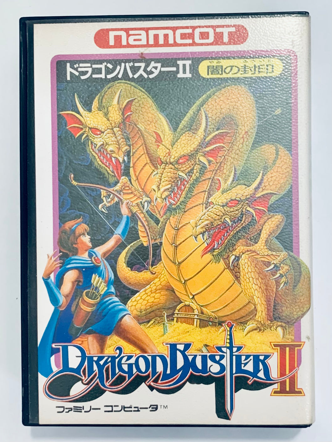 Dragon Buster II: Yami no Fuuin - Famicom - Family Computer FC - Nintendo - Japan Ver. - NTSC-JP - CIB