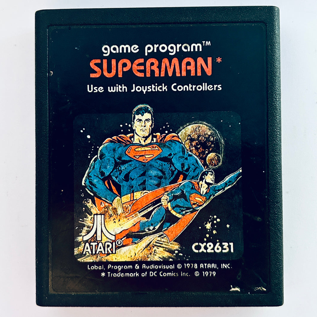 Superman - Atari 2600 VCS - NTSC - Cartridge (CX2631)
