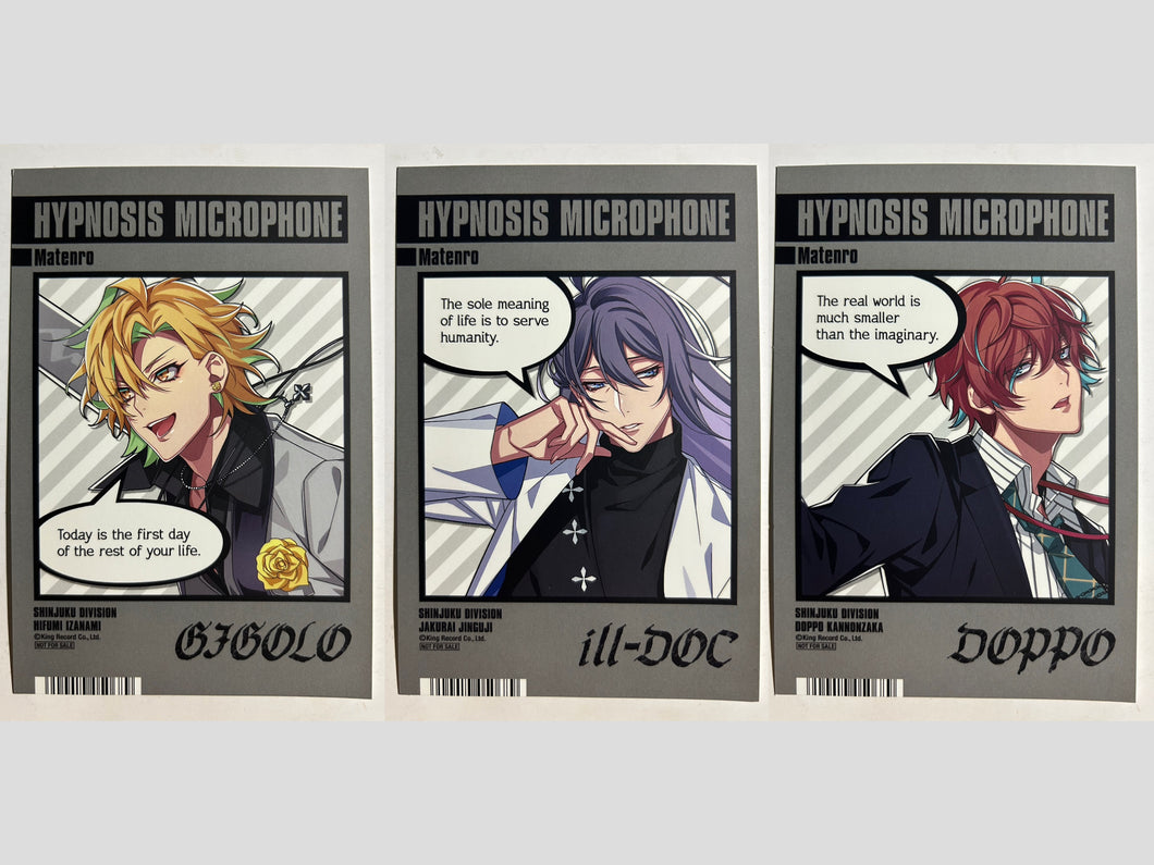 Hypnosis Mic -Division Rap Battle- Matenrou - Illustration Card
