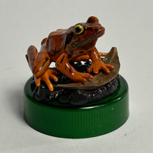 Load image into Gallery viewer, Japanese Brown Frog (Rana tagoi tagoi) - Mini Figure - Bottle Cap
