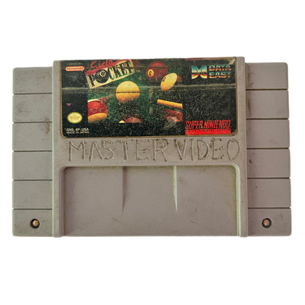 Side Pocket - Super Nintendo - SNES - NTSC-US - Cart (SNS-4P-USA)