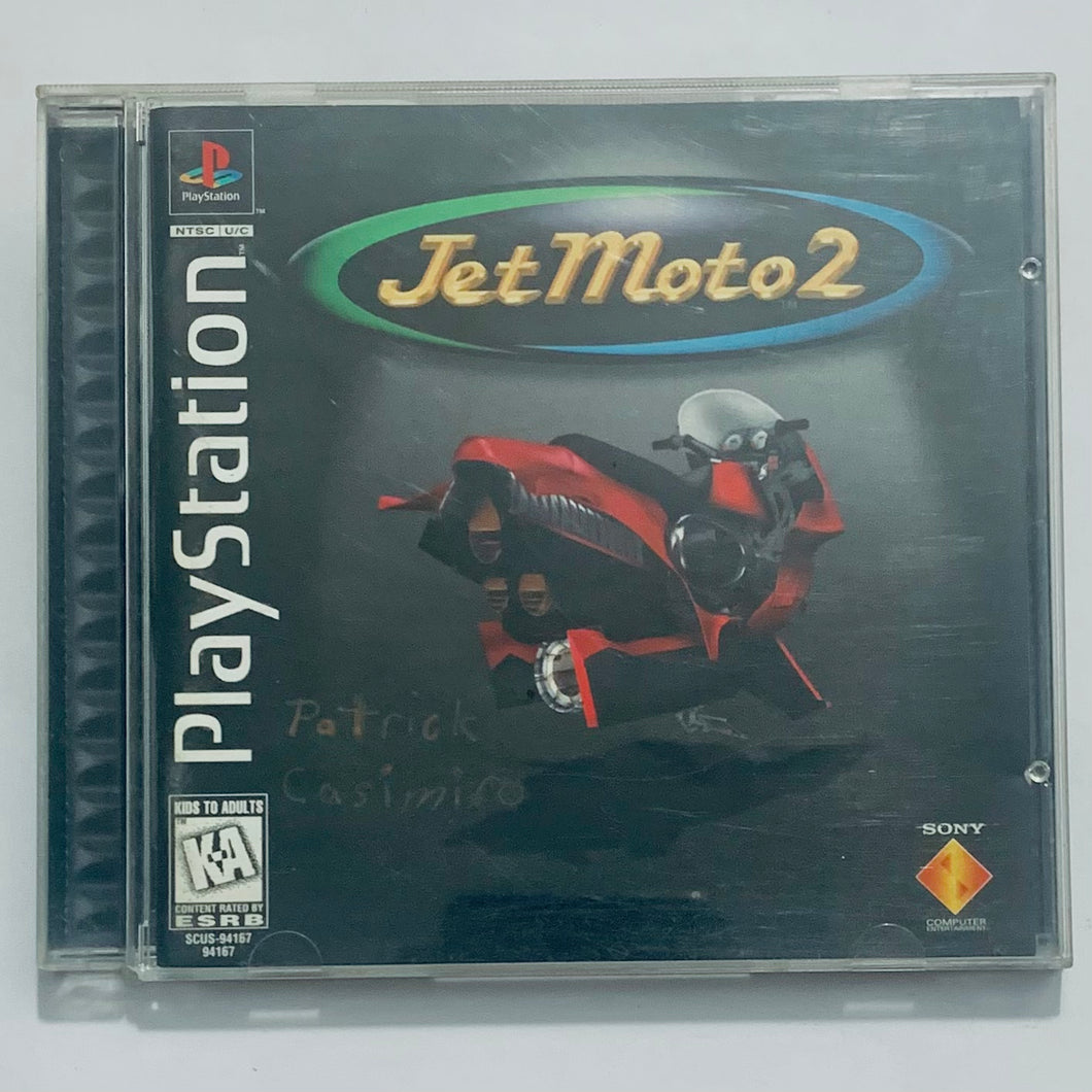 Jet Moto 2 - PlayStation - PS1 / PSOne / PS2 / PS3 - NTSC - CIB (SCUS-94167)