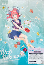 Cargar imagen en el visor de la galería, Hiko Kuji The Quintessential Quintuplets ~Summer Party~ A3 Clear Poster (G Prize) - Nakano Nino

