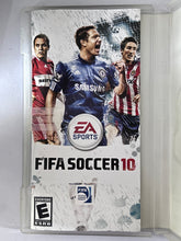 Cargar imagen en el visor de la galería, FIFA Soccer 10 - PSP - PlayStation Portable - NTSC - Box &amp; Manual (ULUS-10464)
