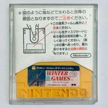 Load image into Gallery viewer, Winter Games - Famicom Disk System - Family Computer FC - Nintendo - Japan Ver. - NTSC-JP - Disk (PNG-WIN)
