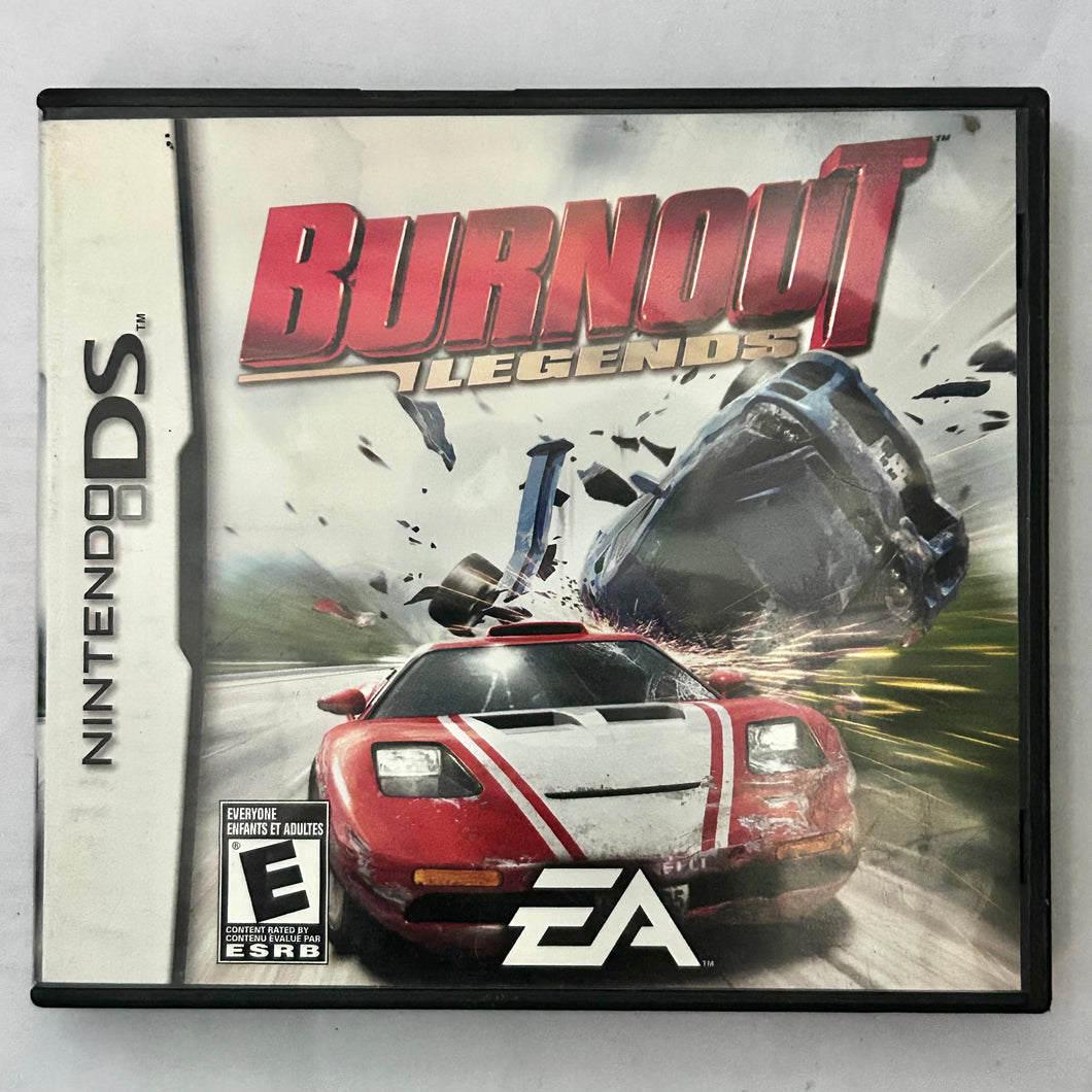 Burnout Legends - Nintendo DS / DSLite DSi XL - NTSC - Box & Manual (NTR-ABOE-USA)