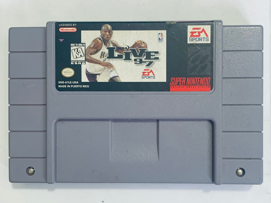 NBA Live ‘97 - Super Nintendo - SNES - NTSC-US - Cart (SNS-A7LE-USA)