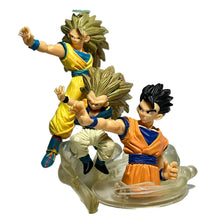 Cargar imagen en el visor de la galería, Dragon Ball Z - Gotenks SSJ3, Son Gohan &amp; Son Goku SSJ3 - Trading Figure - I10
