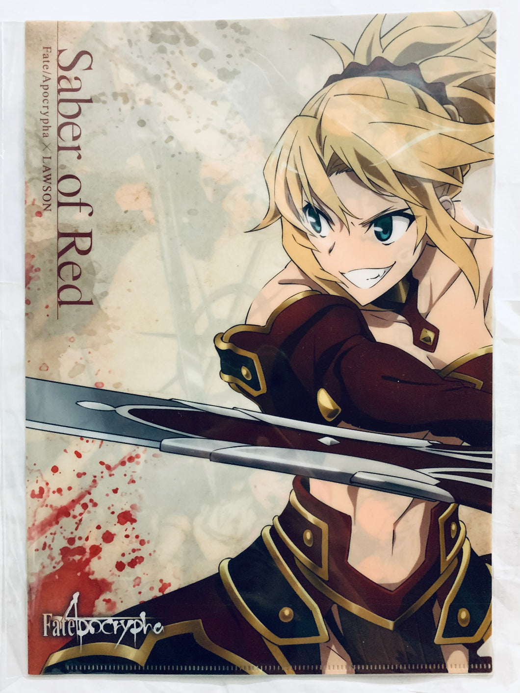 Fate/Apocrypha - Mordred - Clear File - Saber of Red