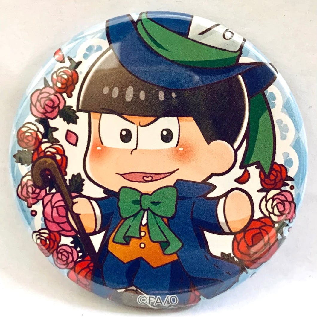 Osomatsu-san - Matsuno Karamatsu - Can Badge - Pulish - Alice Ver.