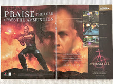 Load image into Gallery viewer, Apocalypse - PlayStation - Original Vintage Advertisement - Print Ads - Laminated A3 Poster
