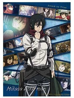 Attack on Titan The Final Season - Mikasa Ackerman - Clear Poster - Ichiban Kuji Shingeki no Kyojin ~Jiyuu o Motomete~ (G Prize)