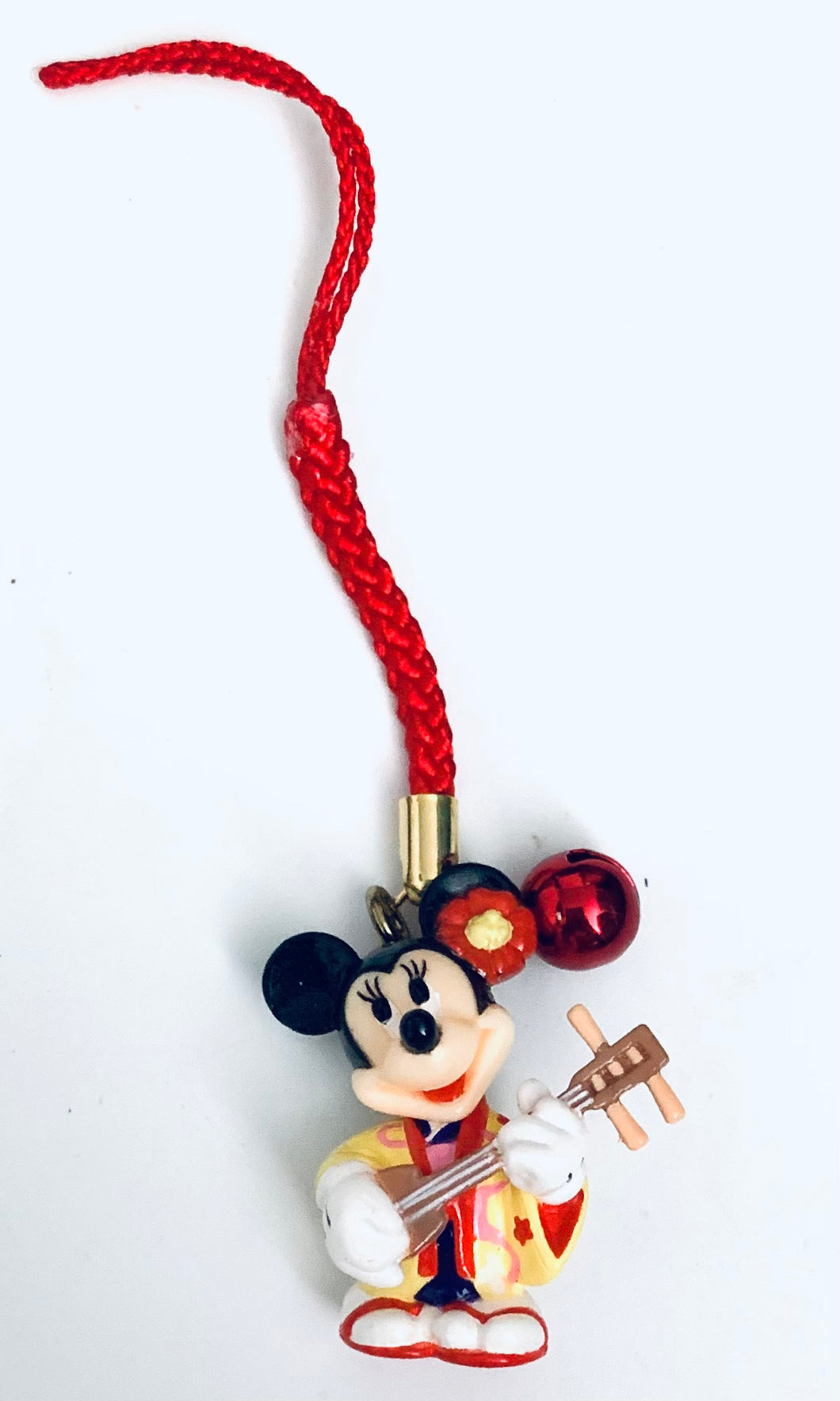 Disney Characters - Minnie Mouse - Netsuke Strap - Osaka Limited - Shamisen