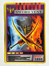 Cargar imagen en el visor de la galería, Advent Card - Sword Vent / Goldsabers - Trading Card
