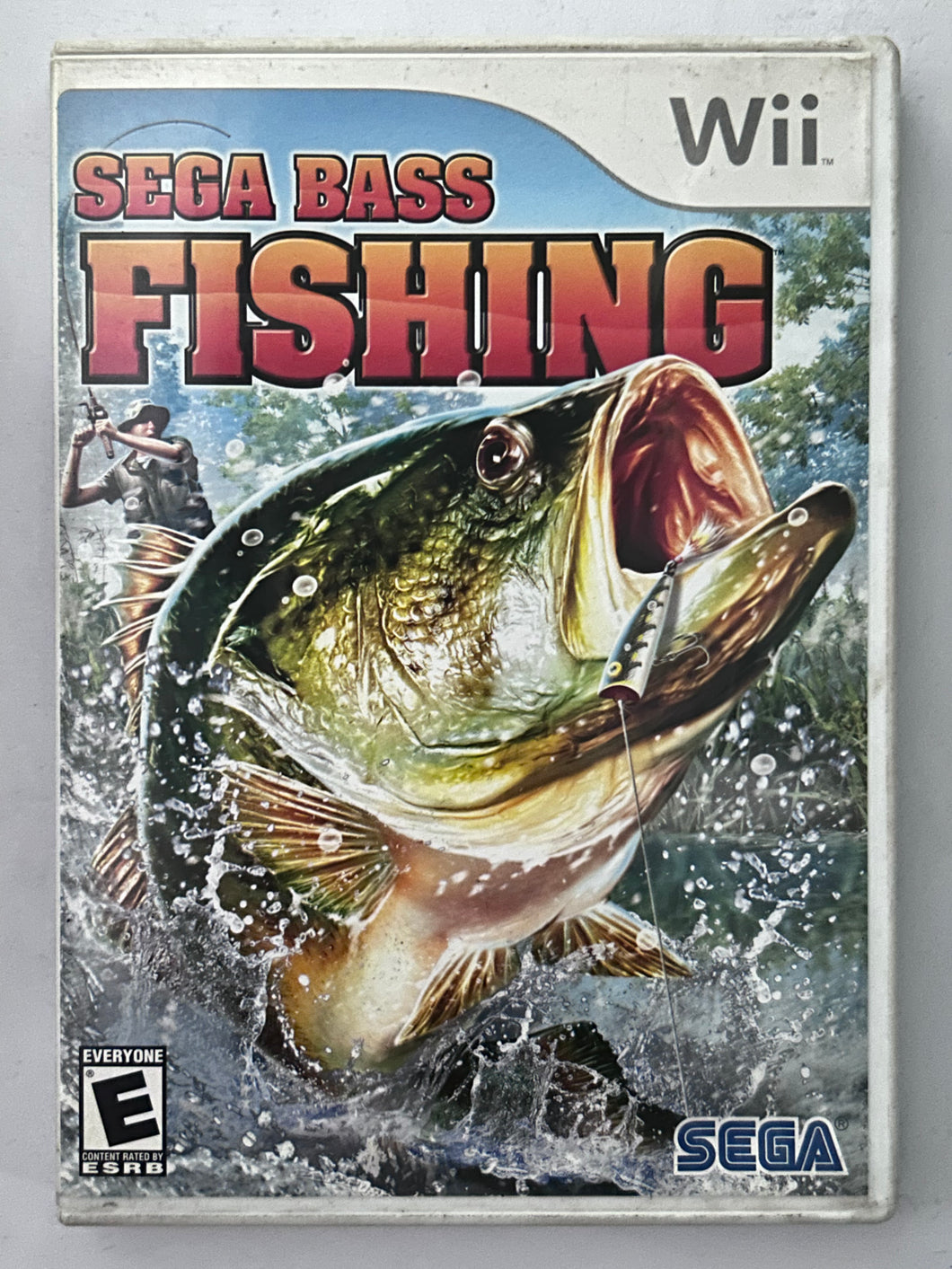 Sega Bass Fishing - Nintendo Wii / Wii U - NTSC - Box & Manual (RVL-RBTE-USA)