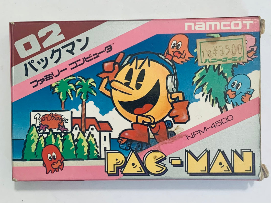 Pac-Man - Famicom - Family Computer FC - Nintendo - Japan Ver. - NTSC-JP - CIB (NPM-4500)