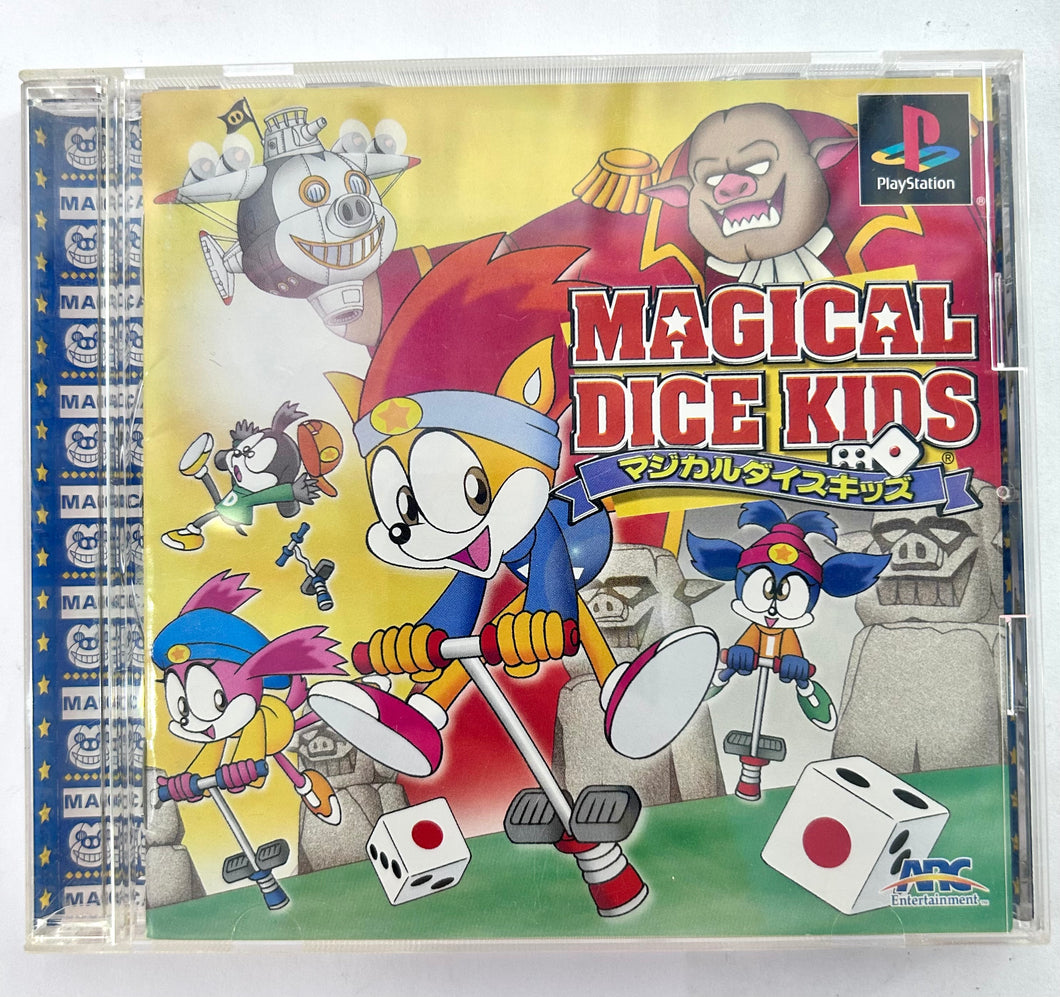 Magical Dice Kids - PlayStation - PS1 / PSOne / PS2 / PS3 - NTSC-JP - CIB (SCPS-10135)