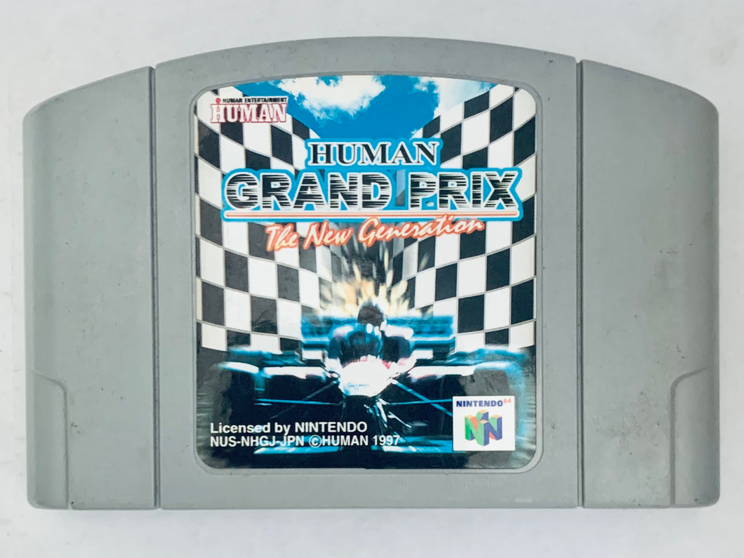 Human Grand Prix: New Generation - Nintendo 64 - N64 - Japan Ver. - NTSC-JP - Cart (NUS-NHGJ-JPN)