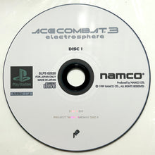 Load image into Gallery viewer, Ace Combat 3: Electrosphere - PlayStation - PS1 / PSOne / PS2 / PS3 - NTSC-JP - Disc (SLPS-02020-1)
