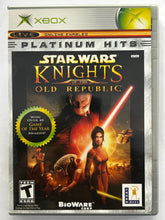 Load image into Gallery viewer, Star Wars: Knights of the Old Republic (PH) - Xbox Classic - NTSC - Box &amp; Manual
